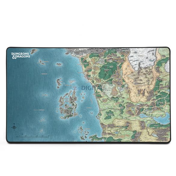 Harta Konix Dungeons&Dragons Faerun Mouse pad