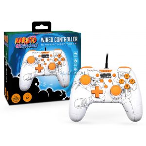 Konix Naruto alb Nintendo Switch/controler cu fir pentru PC