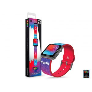 Curea de ceas din silicon cu eliberare rapidă Hyperkin Tetris ediție limitată - Apple Watch + Android Smartwatch - 38/40/42/44 mm - Hyper Gradient