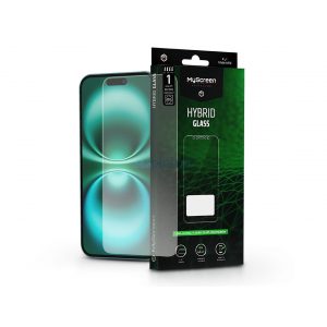 MyScreen Hybrid Glass Green - Apple iPhone 16 Plus folie de sticlă flexibilă