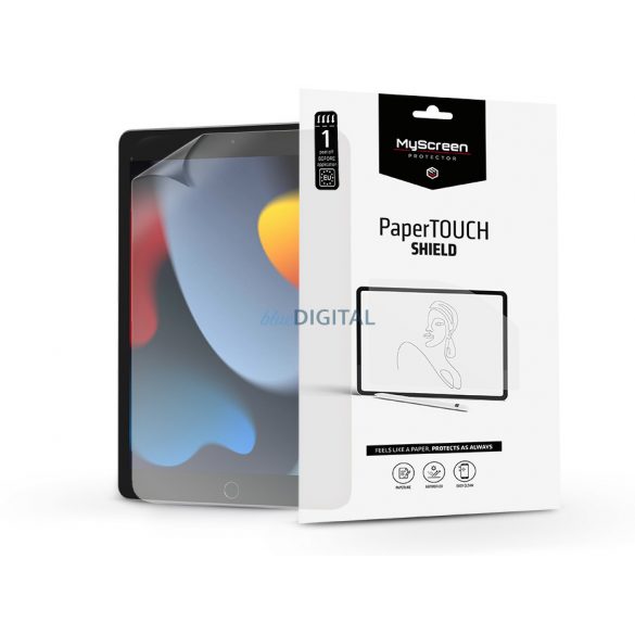 Protector de ecran Apple iPad 10.2 (2019/2020/2021) - MyScreen Protector PaperTouch Shield - 1 buc/pachet - transparent