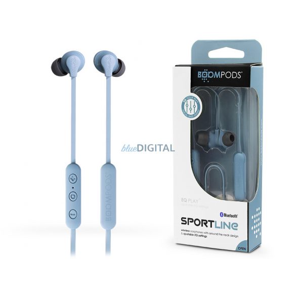 Căști stereo Bluetooth Boompods Sport - Căști fără fir Boompods Sportline Sport - albastre