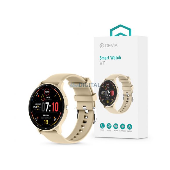 Devia WT1 Smart Watch smartwatch - bej