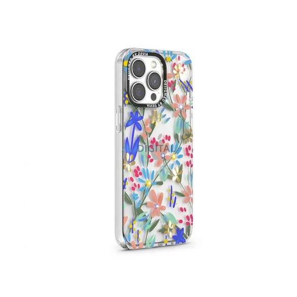 Devia Summer Flower Series Diamond carcasă - Apple iPhone 15 - F1