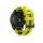 Curea de ceas sport din silicon Garmin Fenix ​​​​3 / 5X / 3HR / 5X Plus / 6X / 6X Pro / 7X - Tech-Protect IconBand Pro - lime/negru