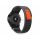 Curea de ceas din nailon Garmin Fenix ​​​​5 / 6 / 6 Pro / 7 - negru/portocaliu (ambalaj ECO)