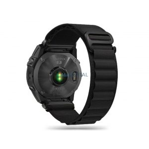 Curea de ceas din nailon Garmin Fenix ​​​​5 / 6 / 6 Pro / 7 - Tech-Protect Nylon Pro - negru