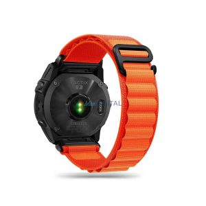 Curea de ceas din nailon Garmin Fenix ​​​​3 / 5X / 3HR / 5X Plus / 6X / 6X Pro / 7X - Tech-Protect Nylon Pro - portocaliu