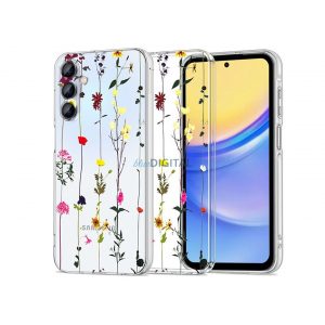 Samsung SM-A556 Galaxy A55 silicon spate Husă - Tech-Protect FlexAir + - gradina florale