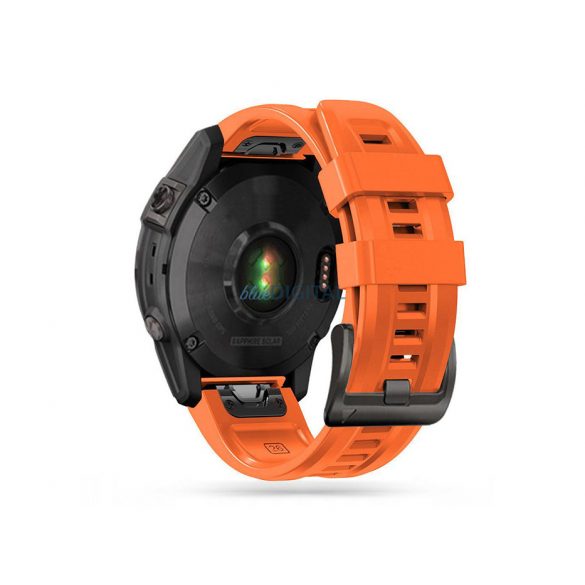 Curea de ceas sport din silicon Garmin Fenix ​​​​5 / 6 / 6 Pro / 7 - Tech-Protect IconBand - portocaliu