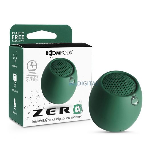 Difuzor bluetooth wireless Boompods - Difuzor Boompods Zero - verde