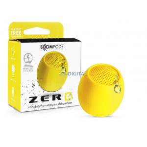 Difuzor bluetooth wireless Boompods - Difuzor Boompods Zero - galben