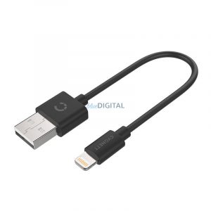 Cablu USB Lightning Cygnett 12W 0.1m (negru)