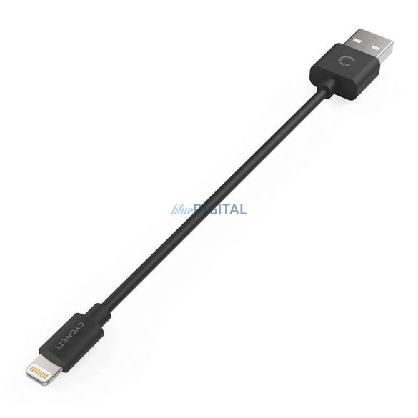 Cablu USB Lightning Cygnett 12W 0.1m (negru)