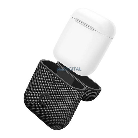 Carcasă Cygnett TekView AirPods 1 i 2 (neagră)