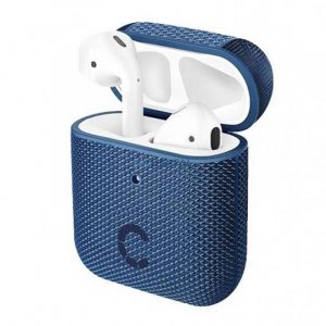 Carcasă Cygnett TekView AirPods 1 i 2 (albastru)