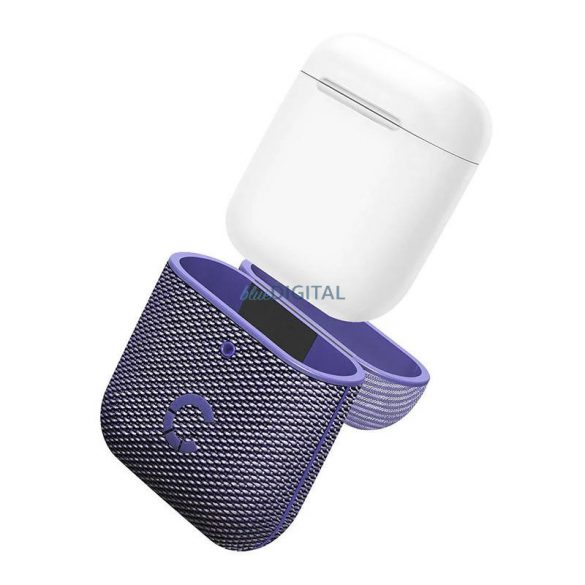 Carcasă Cygnett TekView AirPods 1 i 2 (violet)