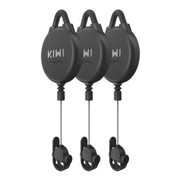 Cablu VR Culley System-3 buc Kiwi Design V2-3 pentru Meta Quest 2 Black