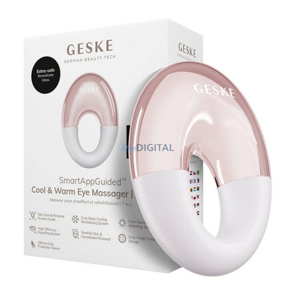 Geske Cool & Warm Eye Massager 7in1 (alb)