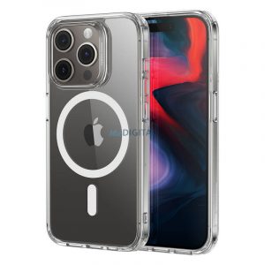 ESR Classic Hybrid (HaloLock) pentru iPhone 15 Pro - Transparent