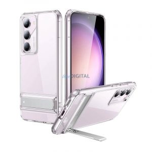 Husă ESR Metal Kickstand pentru Samsung S23 Plus (transparentă)