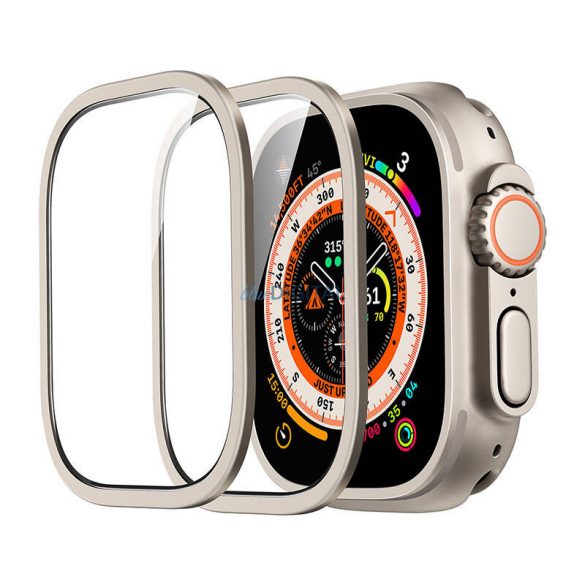 ESR Carcasă + Protecție ecran Apple Watch Ultra 49mm - gri titan