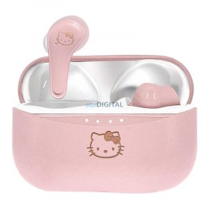 Căști fără fir TWS OTL Hello Kitty (roz)