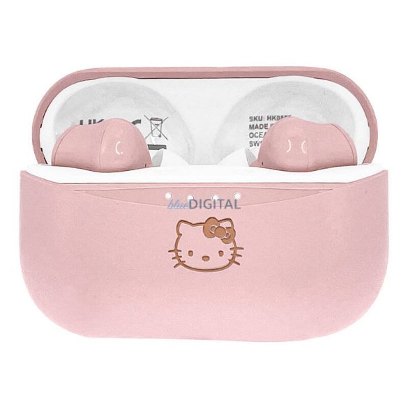 Căști fără fir TWS OTL Hello Kitty (roz)