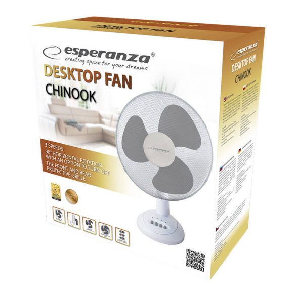 Ventilator Esperanza Chinook EHF003WE (alb)