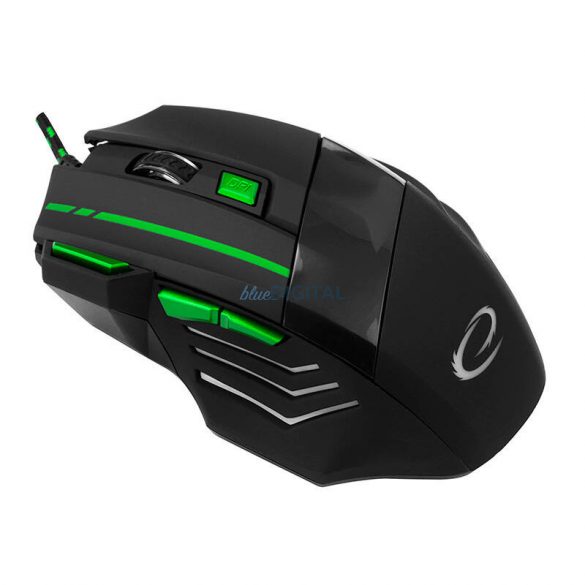 Mouse de gaming cu fir Esperanza EGM201G (verde)