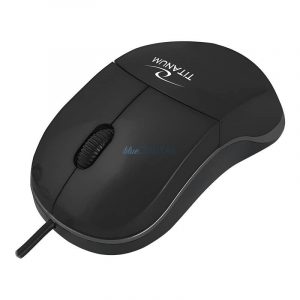 Mouse cu fir din titan Esperanza TM124K (negru)