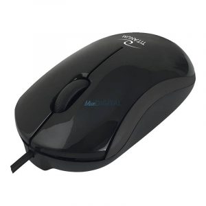 Mouse cu fir din titan Esperanza TM125K (negru)