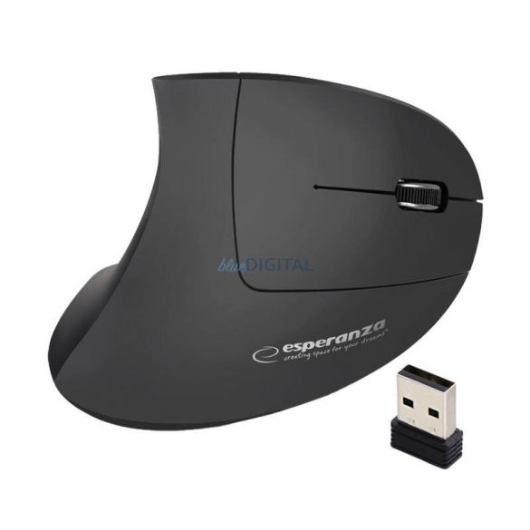 Mouse vertical wireless Esperanza EM133