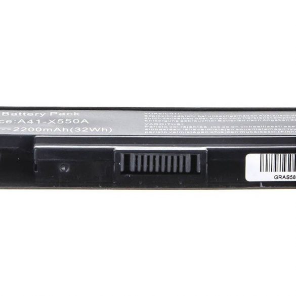 Baterie Green Cell A41-X550A A41-X550 pentru Asus A550 K550 R510 R510C R510L X550 X550C X550CA X550CC X550L X550V X550VC