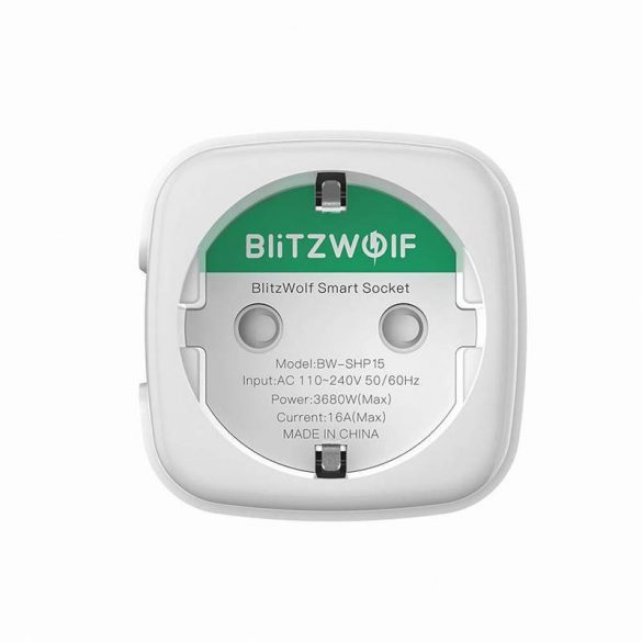 Priză inteligentă Blitzwolf BW-SHP15, ZigBee, 3680W