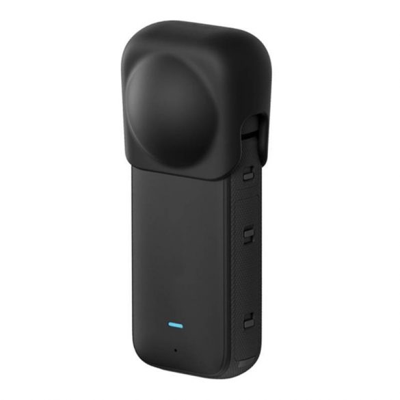 Capac de protecție din silicon Puluz pentru Insta360 X3 (negru)