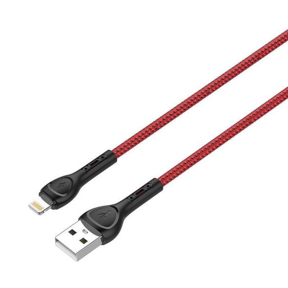 LDNIO LS482 2m USB - Cablu Lightning (rosu)