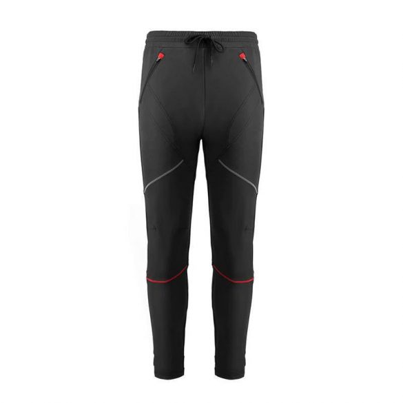 Pantaloni de ciclism de iarnă Rockbros RKCK00012XL size:XL (negru și roșu)