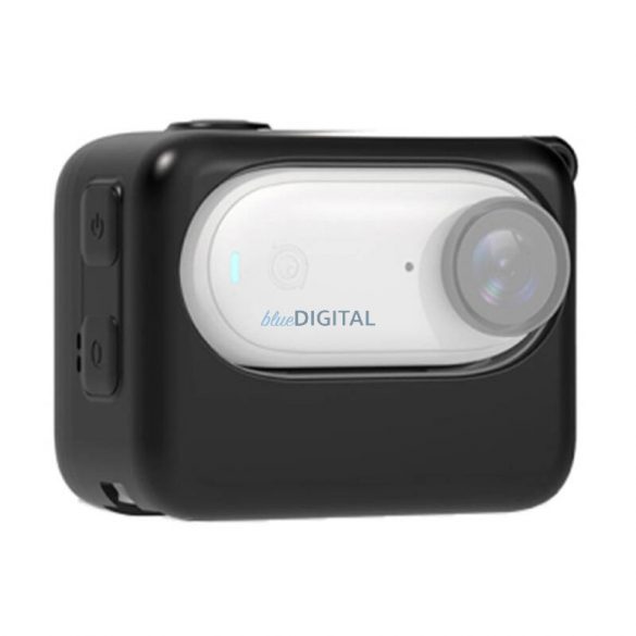 Carcasa de incarcare camera PULUZ husa din silicon Insta360 GO 3 (negru)