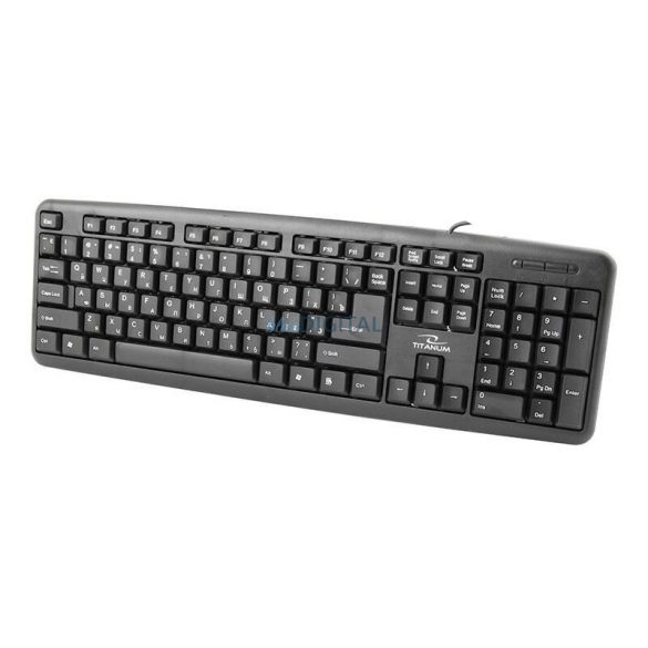 Tastatură USB Esperanza TKR101 Titanium (dispoziție rusă)