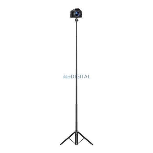 APEXEL APL-D10 Stick/suport pentru selfie Bluetooth 1,5 m (negru)