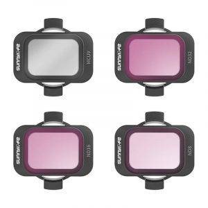 Set 4 filtre Sunnylife MCUV, ND8/16/32 pentru DJI Avata 2