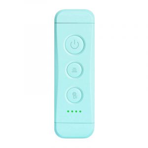 Lumină pentru cărți Glocusent marcaj USB wireless 500mAh (albastru)