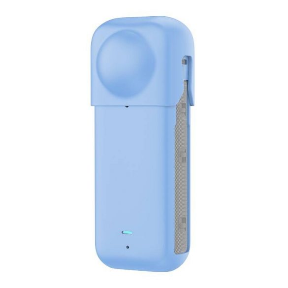 Husa de protectie din silicon PULUZ pentru Insta360 X4 (albastra)