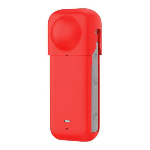 Husa de protectie din silicon PULUZ pentru Insta360 X4 (rosu)