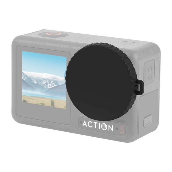 Capac pentru obiectiv din silicon Puluz pentru DJI Osmo Action 3/4