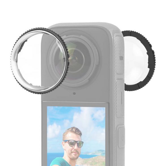 Capac lentila PC PULUZ pentru Insta360 X4