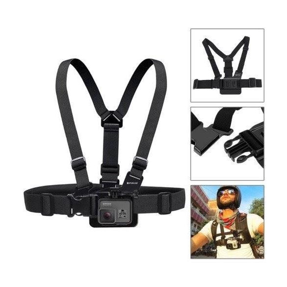 Accesorii Puluz Ultimate Combo Kits pentru camere sportive PKT18 20 in 1