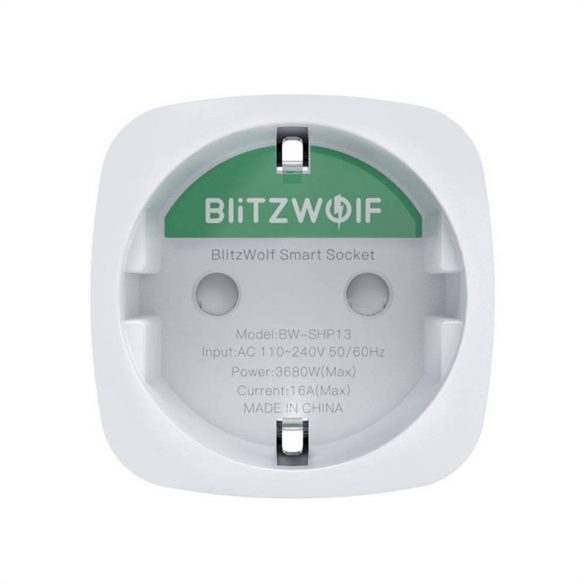 Priză inteligentă BlitzWolf BW-SHP13 ZigBee (UE) 3680W