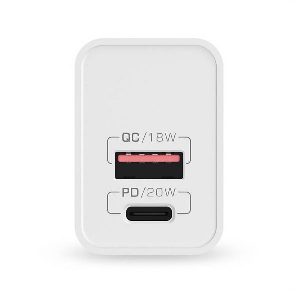 Blitzwolf BW-S20 adaptor, USB, USB-C, 20W (fehér)